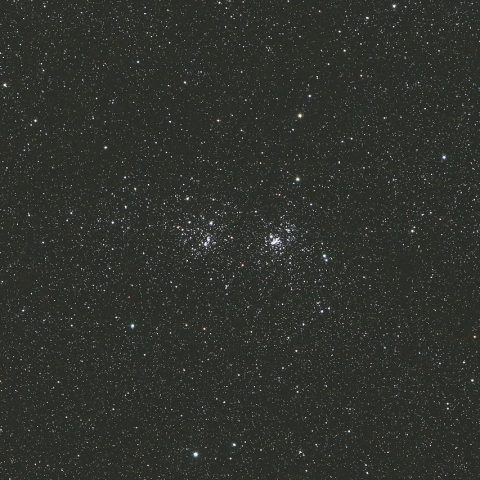 11/3 ペルセウス座二重星団h-χ（NGC869・NGC884）