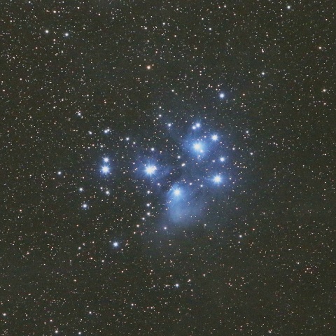 12/25 M45すばる（プレアデス星団）