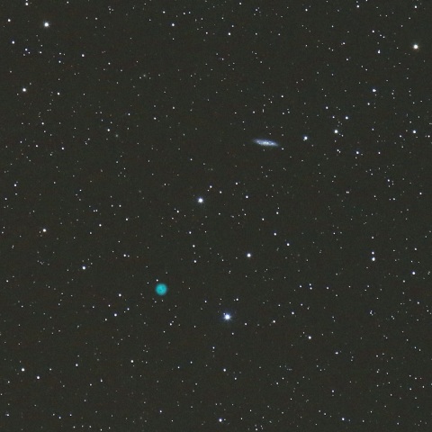 1/14未明 おおぐま座のM97とM108