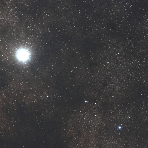 4/13未明 木星とS字状暗黒星雲B72