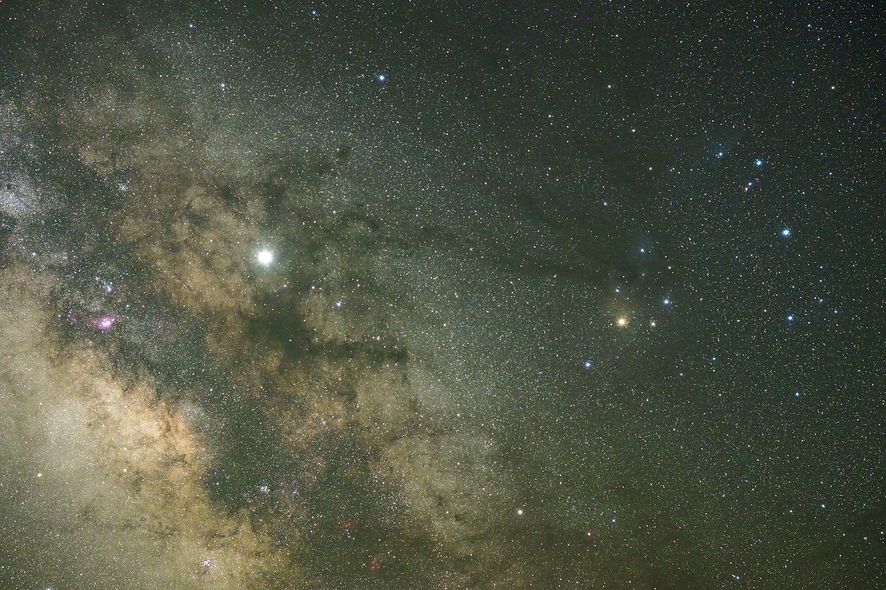 4 13未明 木星とさそり座の1等星アンタレス界隈 By 湖北直行便 天体写真ギャラリー
