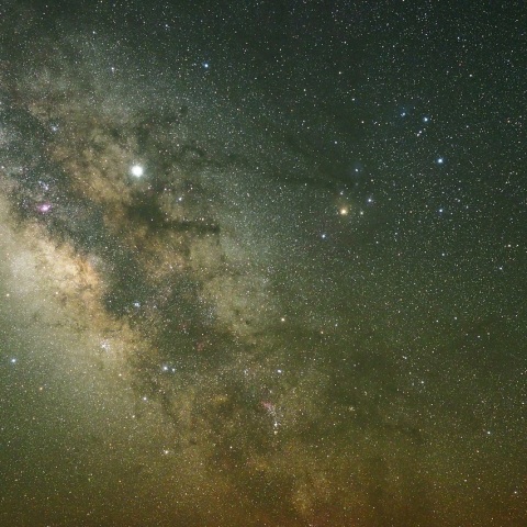 4/13未明 木星とさそり座全景