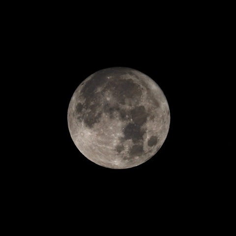 9/21未明 9月の満月（月齢13.6）