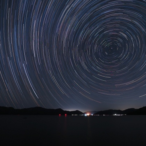 10/29 沈みゆく夏の天の川と日周運動