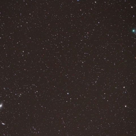 ギャラッド彗星とＭ８１，Ｍ８２