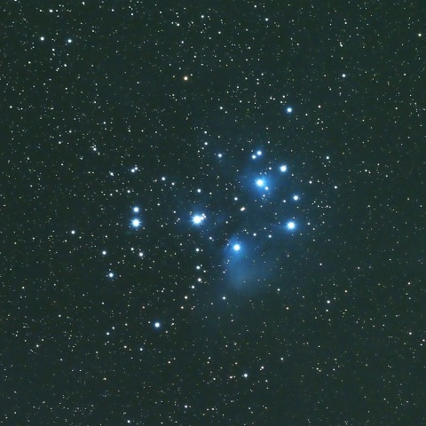 2/15 プレアデス星団（M45すばる）