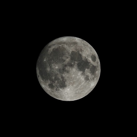 8/30 ８月２度目の満月（月齢14.1）