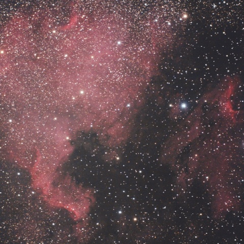 北アメリカ星雲とペリカン星雲