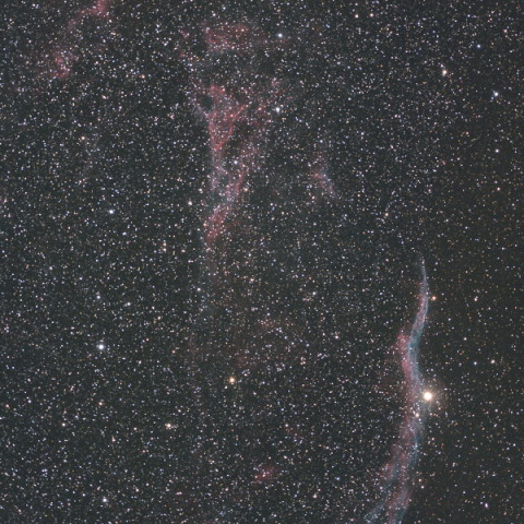 網状星雲（西側）