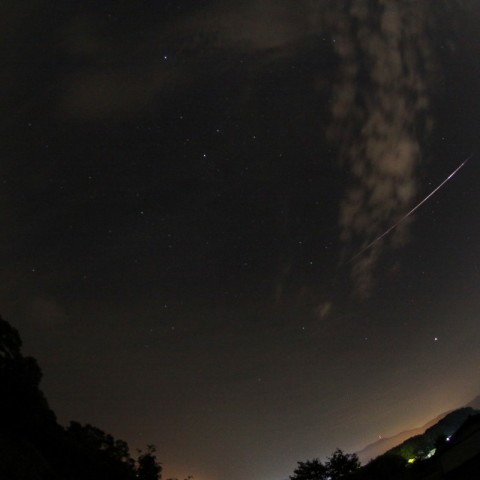 ペルセウス座流星群での大流星
