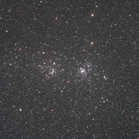 ペルセウス座の二重星団