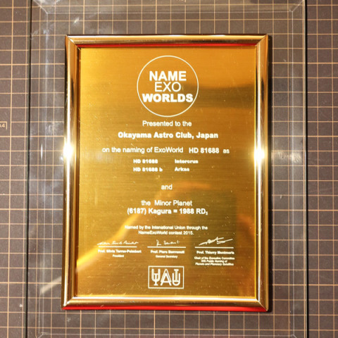 系外惑星命名の盾