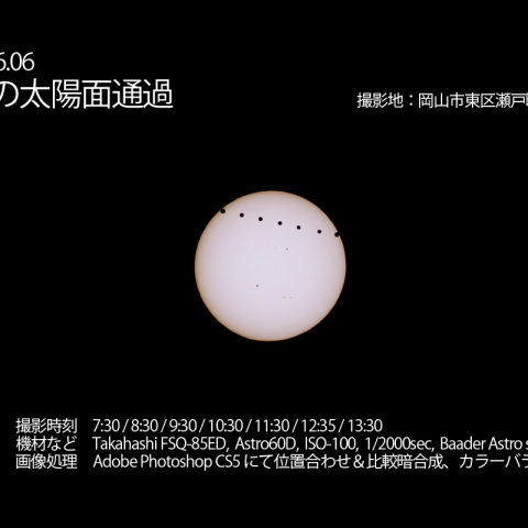 金星の太陽面通過