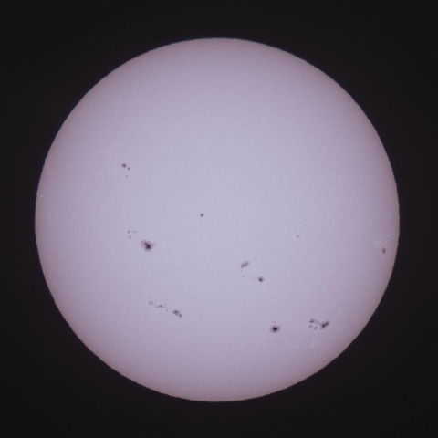 太陽の黒点 (2024/08/25 )