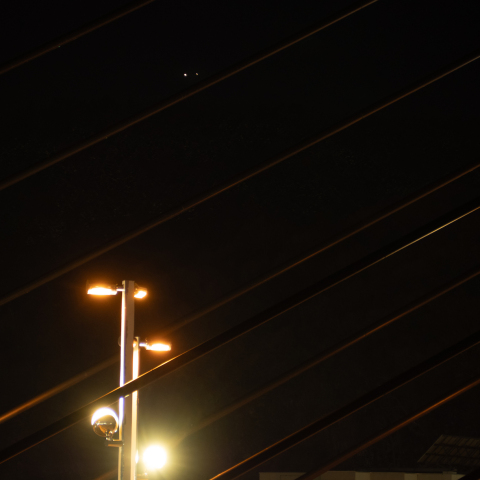 木星と土星の大接近とミュンヘン大橋 No.2