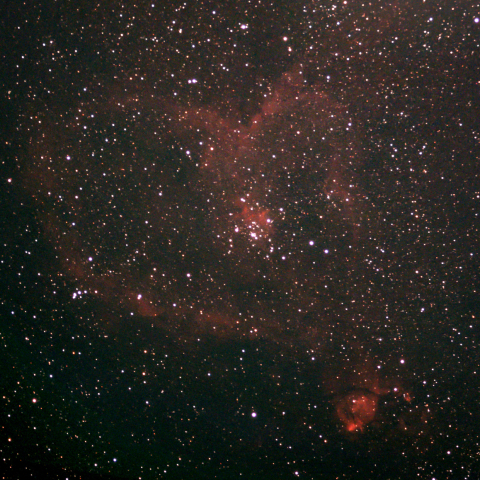 ほんのりハート星雲