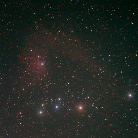 ほんのり勾玉星雲