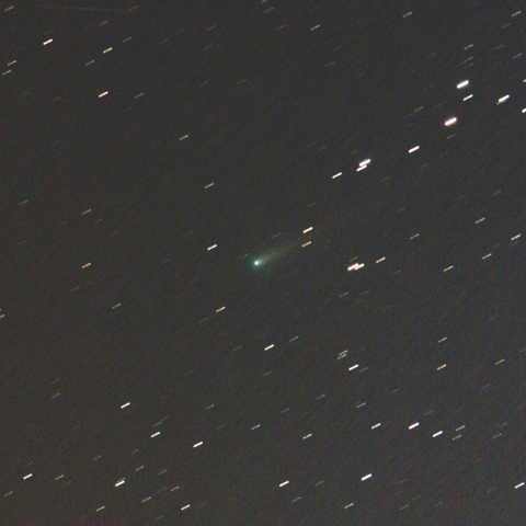 10月28日未明のアイソン彗星