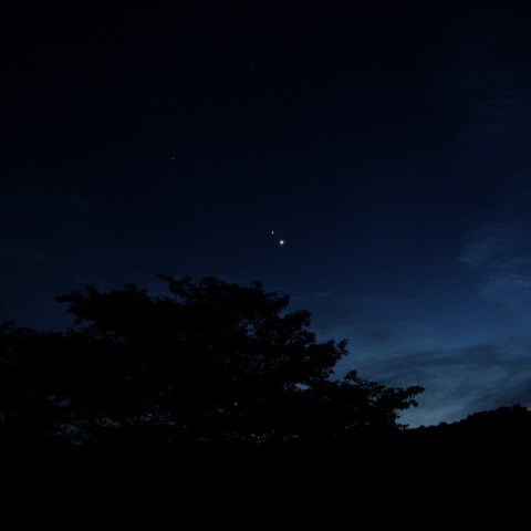 金星と木星の大接近