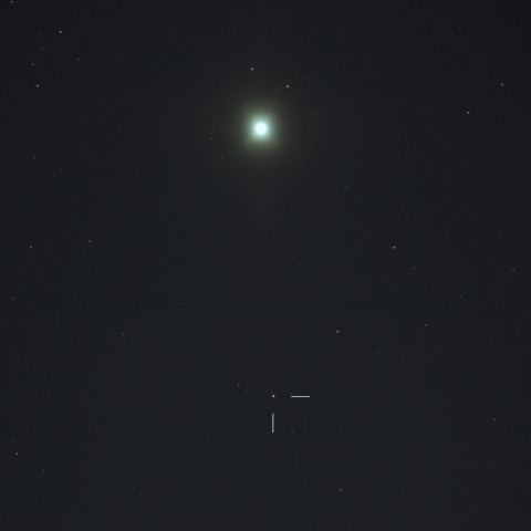 金星と天王星の大接近