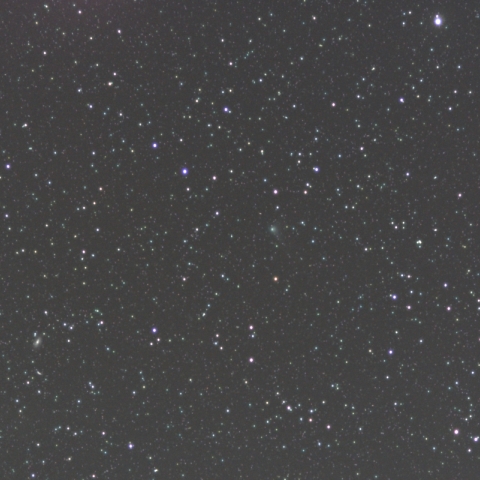 ギャラッド彗星とM81,M82