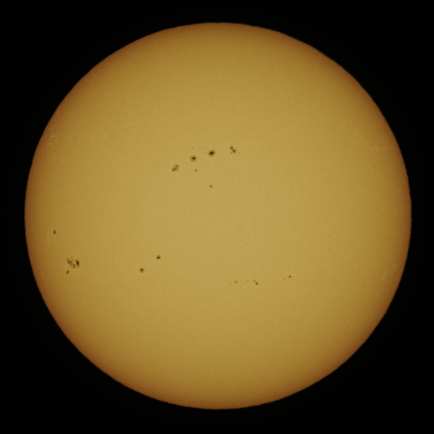 11月25日の太陽面