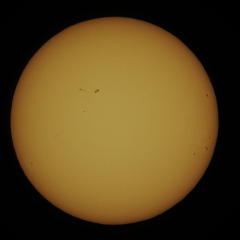 12月10日の太陽面