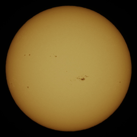 2月11日の太陽面