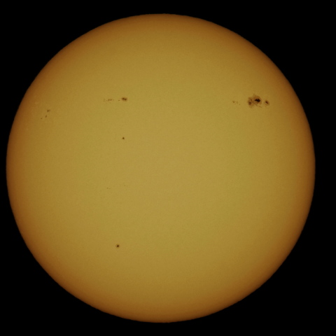 2月28日の太陽面