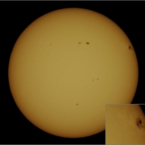 3月1日の太陽面