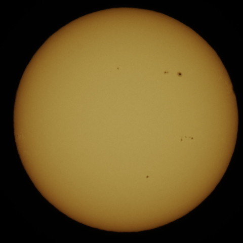 3月2日の太陽面