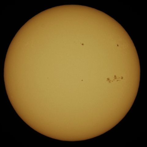 3月27日の太陽面