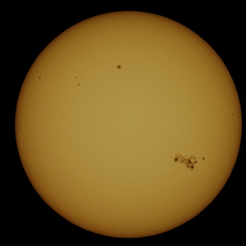 5月10日の太陽面