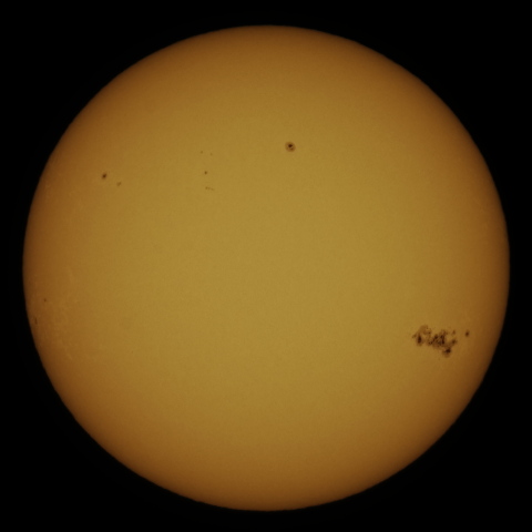 5月11日の太陽面