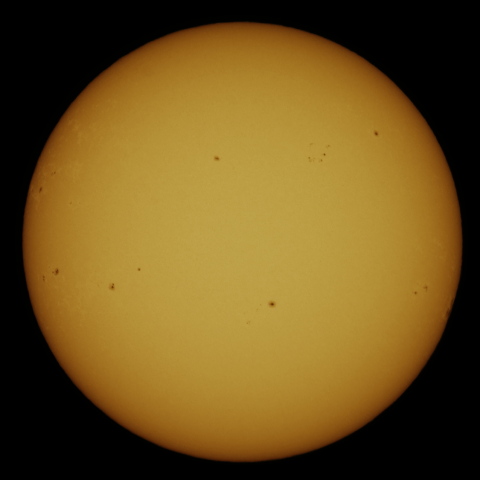 5月14日の太陽面