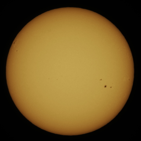 5月25日の太陽面