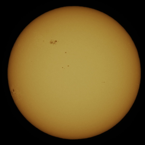 5月29日の太陽面