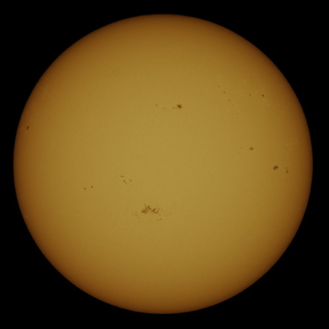 6月3日の太陽面