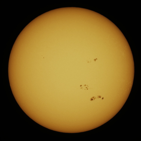 6月19日の太陽面