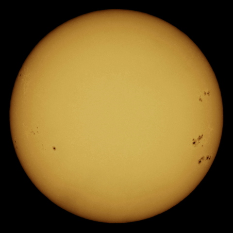 6月22日の太陽面