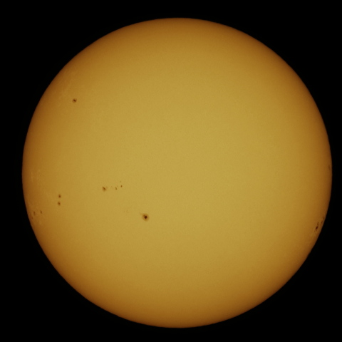 6月24日の太陽面