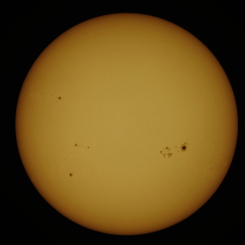 7月13日の太陽面