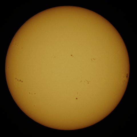 7月16日の太陽面