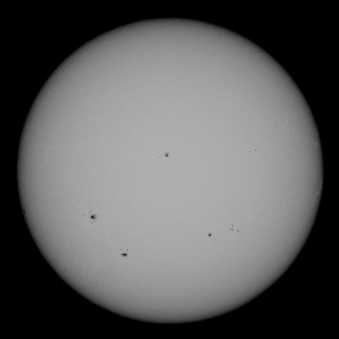 9月20日の太陽面