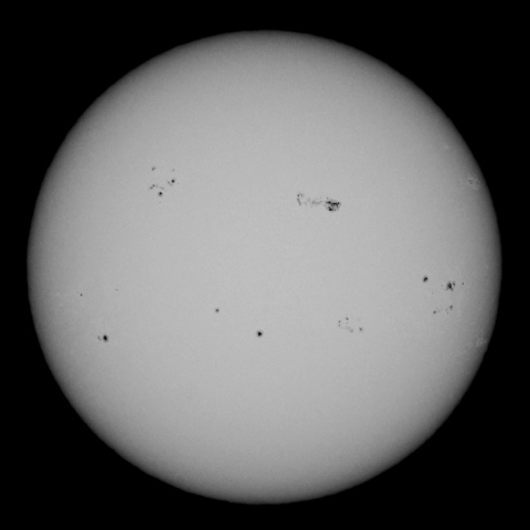 12月28日の太陽面