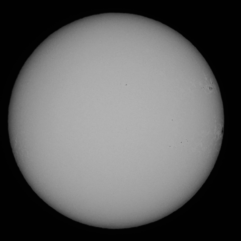 1月26日の太陽面