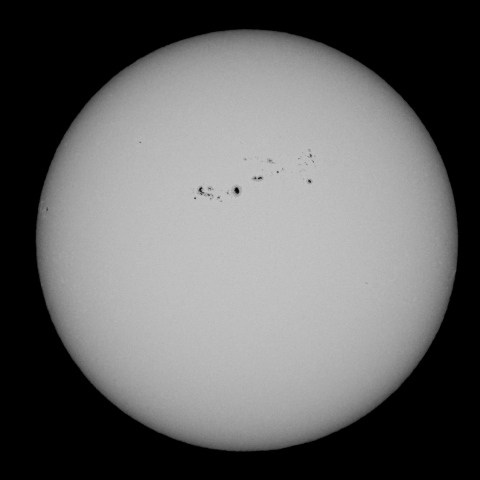 2月4日の太陽面