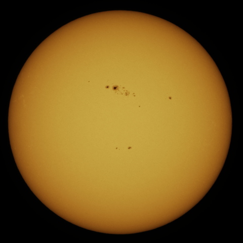 6月17日の太陽面