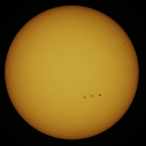 9月10日の太陽面