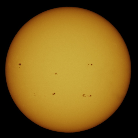 9月19日の太陽面